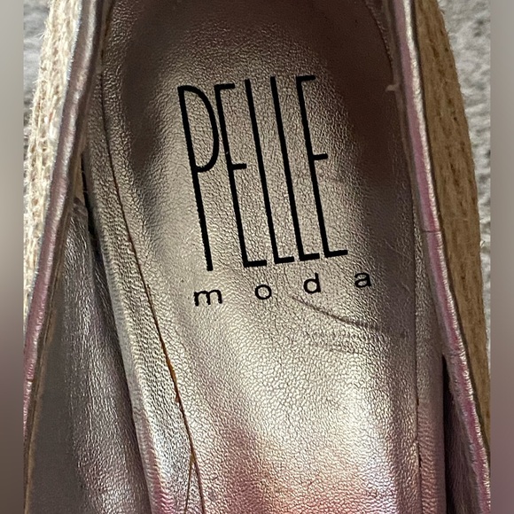PELLE MODA beige high heels size 7 1/2 - Picture 7 of 14